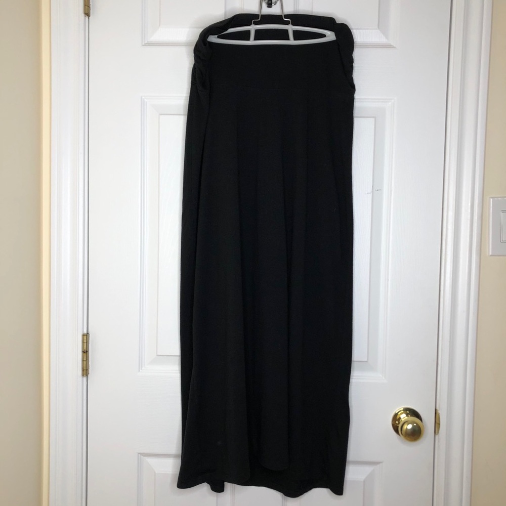 Old Navy Maternity Black Maxi Skirt Size Small